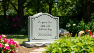 Garden Stone Memorial: Transform Your Garden into a Cherished Tribute Space