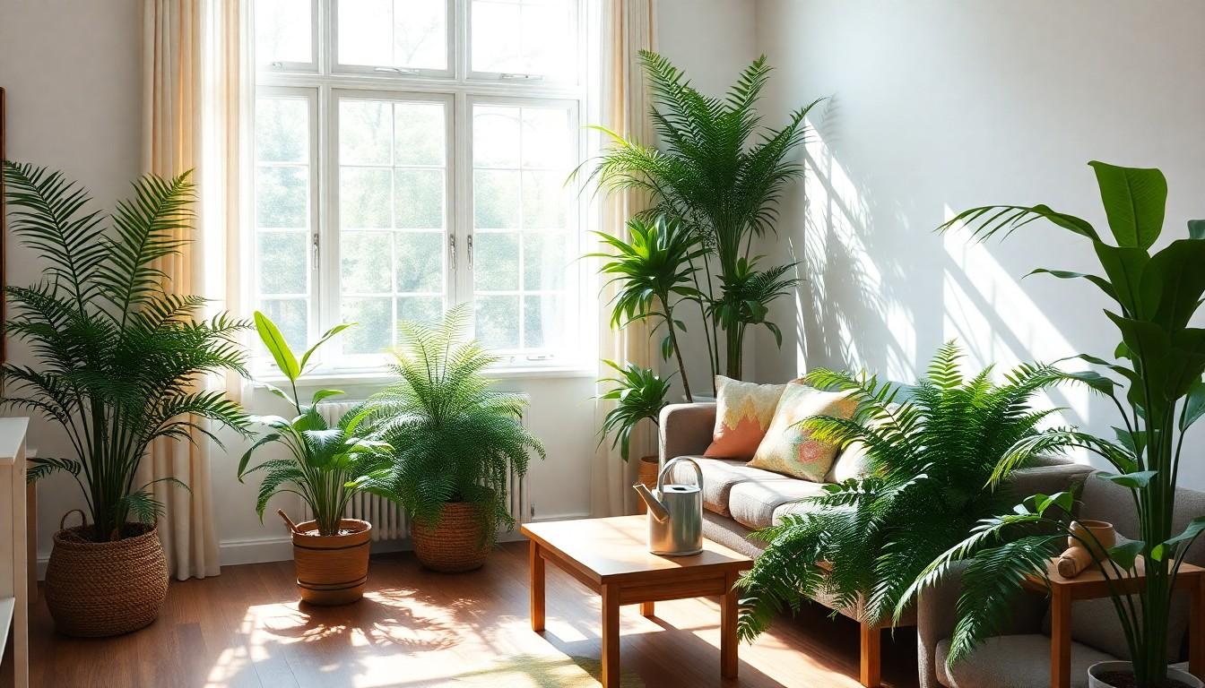 indoor fern types